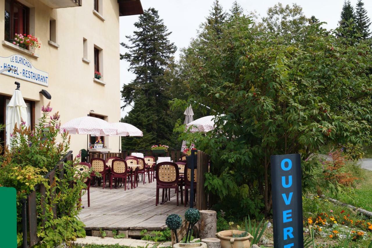 Hotel - Restaurant Le Blanchon Selonnet Dış mekan fotoğraf